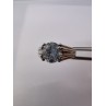 925 Sterling Silver & CZ Ring Size 6.5