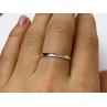 925 Sterling Silver Band Ring Size 8.5 Italy