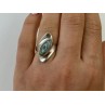 925 Sterling Silver Haliotis Ring Size 6.5