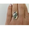 925 Sterling Silver Haliotis Ring Size 6.5