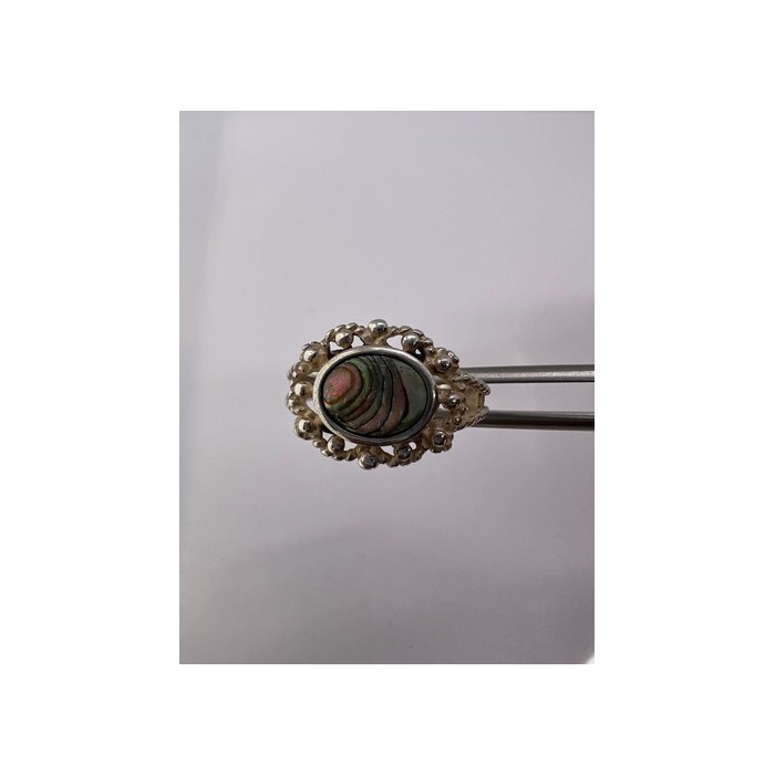 925 STERLING SILVER MOTHER OF PEARL RING SIZE 6.5