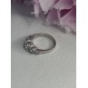 Shiny 925 Sterling Silver CZ Ring Size 7