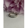 Classy 925 Sterling Silver CZ Ring Size 7.5