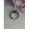 925 Sterling Silver CZ Ring Size 9