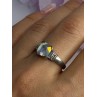 925 Sterling Silver CZ Ring Size 9