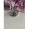 925 Sterling Silver CZ Ring Size 9