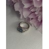 925 Sterling Silver CZ Ring Size 9