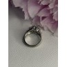 925 Sterling Silver CZ Ring Size 9