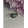 Vintage 925 Sterling Silver Turquoise Ring Size 5