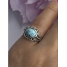 Vintage 925 Sterling Silver Turquoise Ring Size 5