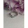 Shiny 925 Sterling Silver CZ Ring Size 10