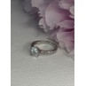 Shiny 925 Sterling Silver CZ Ring Size 10