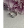 Shiny 925 Sterling Silver CZ Ring Size 10