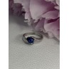 925 Sterling Silver Star Sapphire Ring Size 6