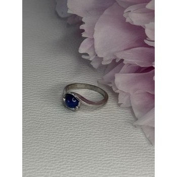 925 Sterling Silver Star Sapphire Ring Size 6
