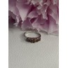 925 Sterling Silver Tourmaline Ring Size 8