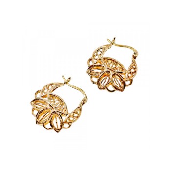925 Sterling Silver Gold Plated Earrings