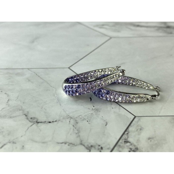 925 Sterling Silver Multicolor CZ 