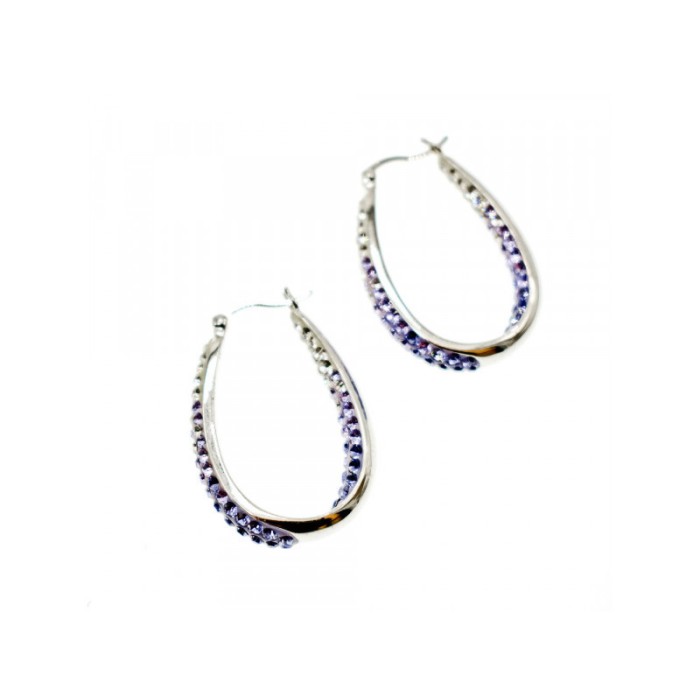 925 Sterling Silver Multicolor CZ 