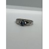 925 Sterling Silver & Topaz Ring Size 8