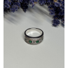 925 Sterling Silver CZ Ring Size 8
