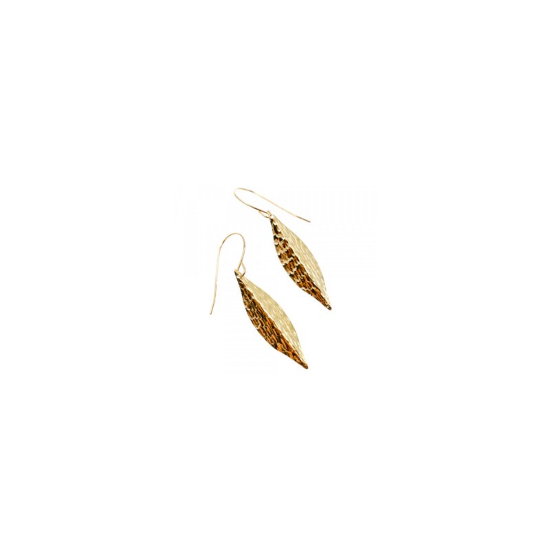 14K YELLOW GOLD AUTUMN MOOD EARRINGS