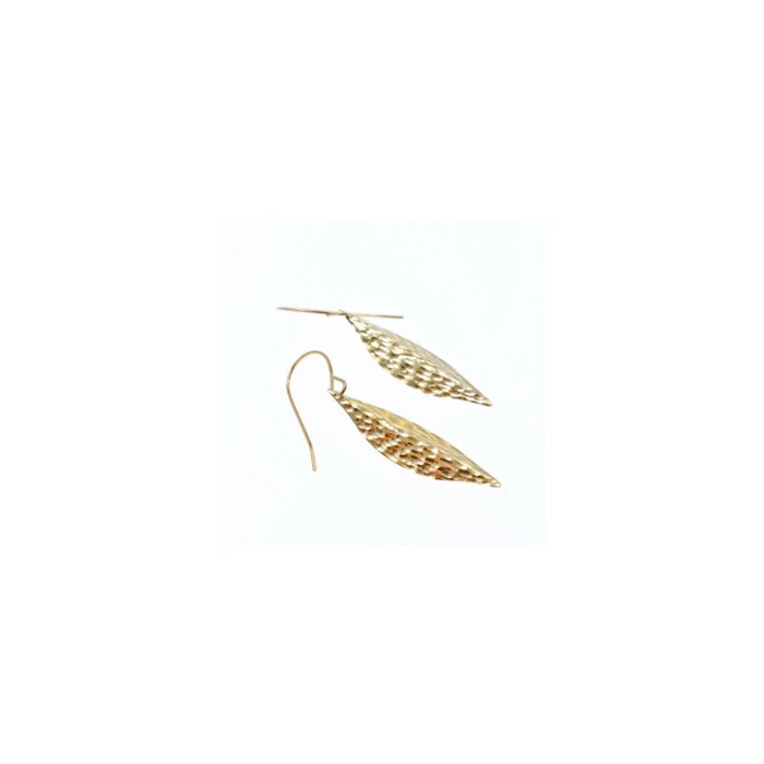 14K YELLOW GOLD AUTUMN MOOD EARRINGS