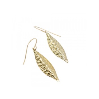 14K YELLOW GOLD AUTUMN MOOD EARRINGS