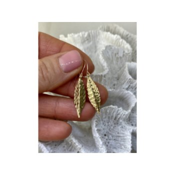 14K YELLOW GOLD AUTUMN MOOD EARRINGS