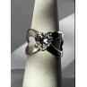 925 Sterling Silver Ncz Heart Ring Size 6