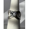 925 Sterling Silver Ncz Heart Ring Size 6