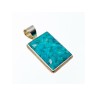 925 STERLING SILVER TURQUOISE PENDANT