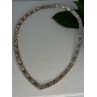 Elegant Italy 925 Sterling Silver Necklace Length 17.5 inch