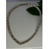 Elegant Italy 925 Sterling Silver Necklace Length 17.5 inch