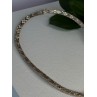 Elegant Italy 925 Sterling Silver Necklace Length 17.5 inch