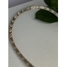 Elegant Italy 925 Sterling Silver Necklace Length 17.5 inch