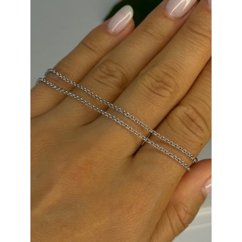 925 Sterling Silver Figural Amethyst Necklace Length 18 inch