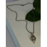 Elegant Vintage 925 Sterling Silver Marcasite Necklace Length 17.5 inch