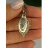Elegant Vintage 925 Sterling Silver Marcasite Necklace Length 17.5 inch
