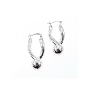 925 Sterling Silver Earrings Italy