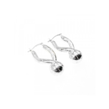925 Sterling Silver Earrings Italy