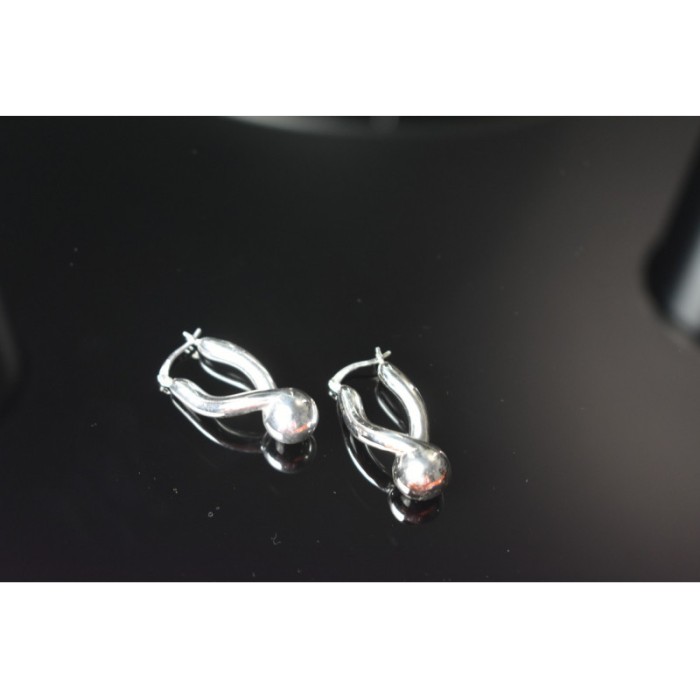 925 Sterling Silver Earrings Italy