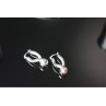 925 Sterling Silver Earrings Italy