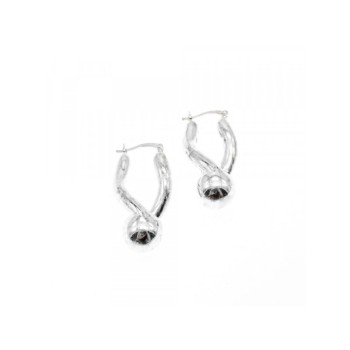 925 Sterling Silver Earrings Italy