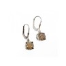 925 Sterling Silver Pyrite Earrings