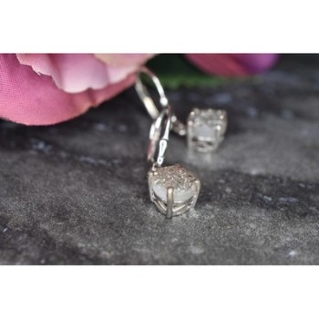 925 Sterling Silver Pyrite Earrings