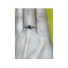 925 Sterling Silver Purple CZ Ring Size 8.5