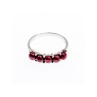 925 STERLING SILVER CHERRY PEARLS RING SIZE 7