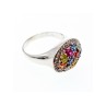 925 STERLING SILVER MULTI GEMSTONES 