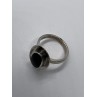925 Sterling Silver & Onyx Soma Ring Size 5